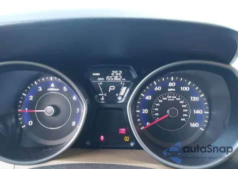 2013 Hyundai Elantra Gls from USA, damaged, VIN 5NPDH4AE2DH325379